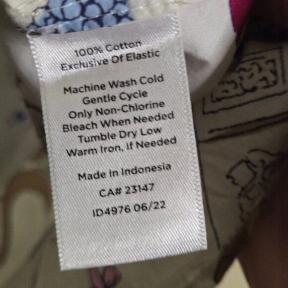 Talbots Paris Icons Ruffle Trim Popover Blouse Sustainable Cotton Size Lp - Picture 8 of 8